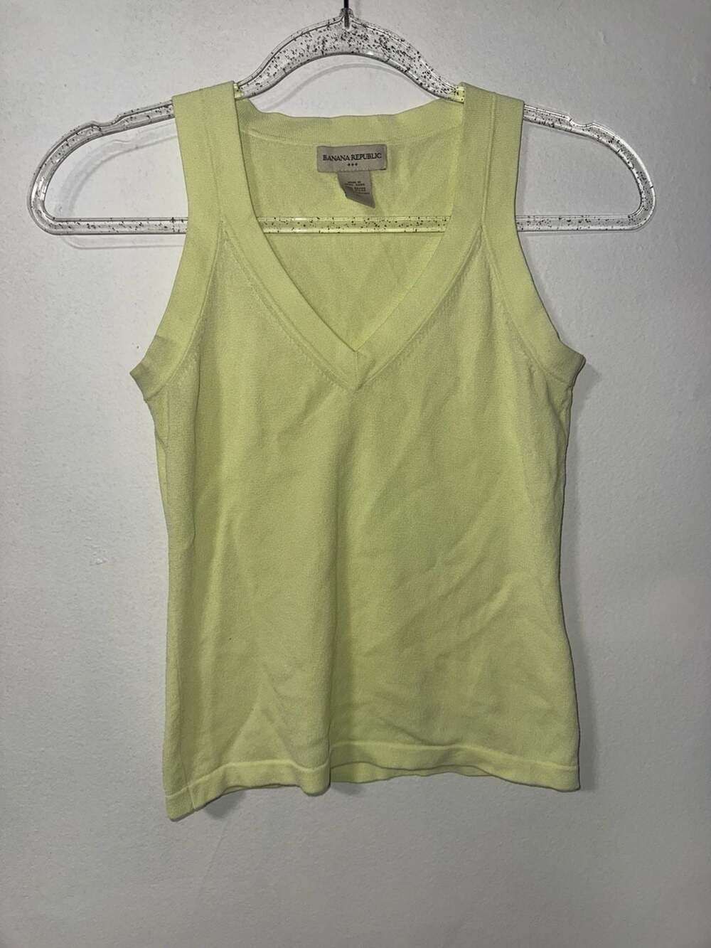 Banana Republic Tank Top Size XS Light Green